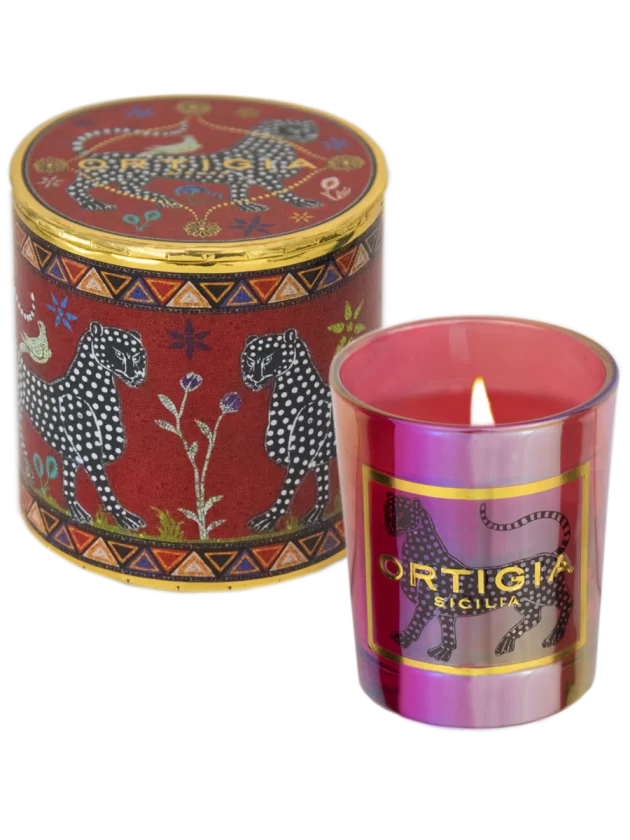 Ortigia svijeća Palo santo crvena